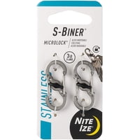 Mosquetón Dual 2Pack Aluminio Nite Ize