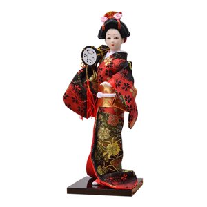 Magideal - Muñecas Étnicas Japonesas De Geisha, Muñeco Kimono Asiático, Figurita, Muñeca Kimono Folclórica, Muñeca Oriental Para Mesa De Oficina, Tienda, Hogar, Estilo F