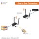 thumbnail image 4 of Extensor HDMI inalámbrico J-Tech Digital 1080p 61 m con doble antena, 4 of 7