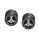 thumbnail image 1 of Pendientes Con Estilo Para Hombres Y Mujeres Aretes Redondos De Metal Joyería Estilo K, 1 of 5
