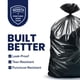 thumbnail image 2 of Bolsas de basura Plasticplace de 55 a 60 galones, 1,0 mil, negras (100), 2 of 7