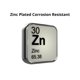 thumbnail image 4 of Anclajes autoperforantes para placa de yeso E‑Z Ancor 25 uds Zinc (hasta 34 kg), 4 of 5