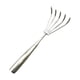 thumbnail image 2 of Rastrillo de mano pequeño, cultivador de suelo, rastrillo de garra portátil, rastrillo de arbustos de Metal resistente, rastrillo de jardín para recog 5 dientes, 2 of 5