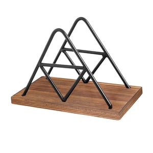 Magideal - Organizador De Servilletas De Papel, Accesorios De Comedor, Dispensador De Pañuelos Independiente, Soporte De Servilletas De Papel De Mesa Para Restau