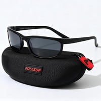 Polasup Gafas Lentes De Sol Protección Eficaz Sin Renunciar Al Estilo Gafas De Sol De Montura Negra Para Ciclismo Al Aire Libre
