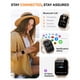 thumbnail image 2 of Reloj inteligente Mindimp de 1.85 pulgadas, pantalla HD, Bluetooth, IP68, dorado, 2 of 7
