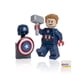 thumbnail image 1 of Minifigura LEGO Superheroes del Capitán América con escudo y martillo, 1 of 5