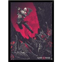 Genérico - Cuadro Decorativo God Of War Medidas 30X40 Cm