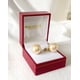 thumbnail image 2 of Aros De Perla Clasico Base Enchapada En Oro 18k 14mm, 2 of 3