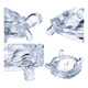 thumbnail image 4 of Figura Adorno Tortuga De Vidrio 12 Cm Decoración, 4 of 6
