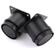 thumbnail image 2 of Patas para muebles OwnMy de acero inoxidable, negras, ajustables de 5 a 6.4 cm, 4 piezas, 2 of 7