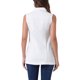 thumbnail image 3 of INSPIRE CHIC Chaleco de Mezclilla para Mujer sin Mangas con Botones de Largo Medio Casual Chaleco de Jean Blanco M, 3 of 6