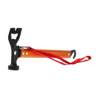Ioensy - Martillo Para Estacas De Tienda De Campaña, Martillo Para Acampar, Para Deportes Al Aire Libre, Tienda De Campaña, Mochilero, Color Naranja