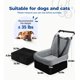 thumbnail image 3 of Asiento para mascotas Wagora de hasta 16 kg, impermeable, gris, 3 of 7