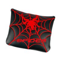 Ioensy - Funda Para Putter De Golf, Accesorios Magnéticos, Protector De Cabeza De Palo Para Mujer Al Aire Libre, Negro Y Rojo