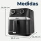 thumbnail image 4 of Oster® Freidora de Aire Manual, Recubrimiento Oster® DiamondForce, 4L de Capacidad, con Controles de Tiempo y Temperatura, CKSTAF401MDF, 4 of 10