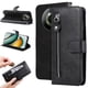 thumbnail image 5 of Funda con Cremallera para Realme 11 Pro Plus, Carcasa Cartera de Cuero PU con Soporte y Tarjetero, 5 of 6