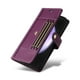thumbnail image 2 of FOXDOCK Funda tipo Cartera para Samsung Galaxy S23 FE – Cubierta de Cuero PU con Múltiples Ranuras, Bolsillo para Efectivo y Correa de Muñeca, 2 of 6