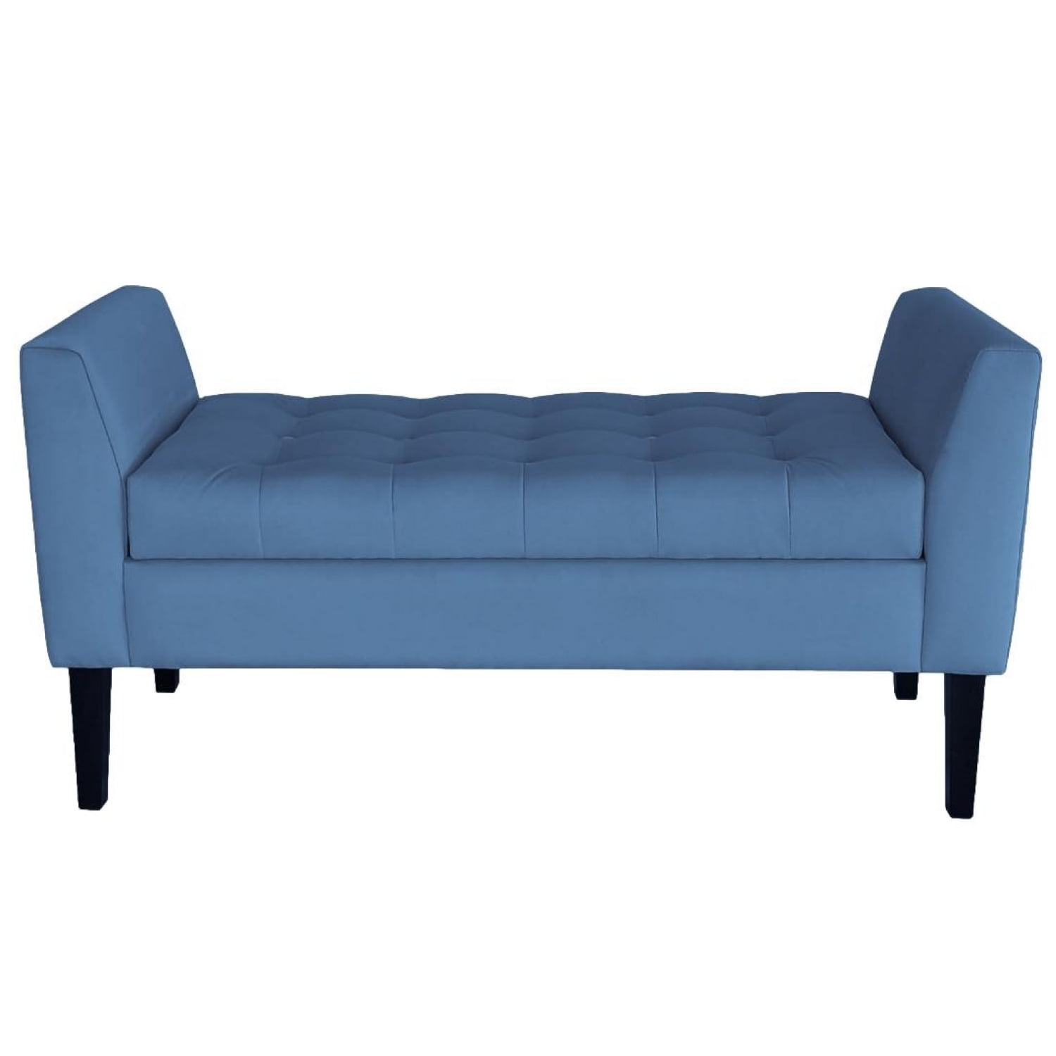 Genérico - Banqueta Baúl Patagonia Color Azul Petroleo