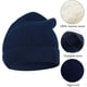 thumbnail image 3 of Gorro de punto 100 % lana merino, unisex, cálido, de invierno, suave, transpirable y acogedor, elástico, con puños., 3 of 6