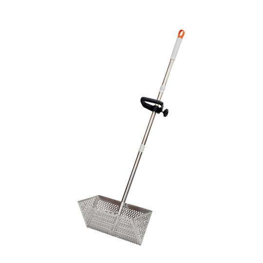 Tamiz Antipulgas Rake Ltseame De Acero Inoxidable Con Mango De 51 Cm