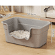 thumbnail image 3 of Arenero Grande 50cm Bandeja Sanitaria De Gatos Con Pala Gris, 3 of 3