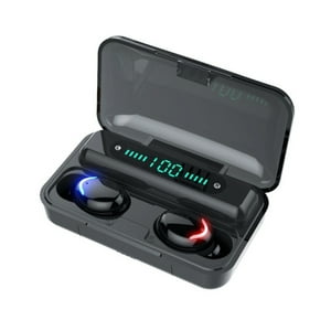 Genérico - Audifonos True Wireless Bluetooth Indicador Negro