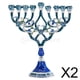 thumbnail image 2 of 2x Candelabros Vintage Candelabros Cena Centros De Mesa Decorativos, 2 of 2