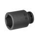 thumbnail image 1 of Impact Socket Jetech Drive de 3/4 pulgadas, 42 mm de profundidad, 6 puntos, cromo molido, 1 of 4