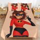 thumbnail image 1 of The Incredibles Cartoon Bedding Sets Ultra Soft Skin-Friendly Duvet Cover 3 Piece, Cute Comforter Cover Bed Set for Boys Girls Kids, 1 of 5