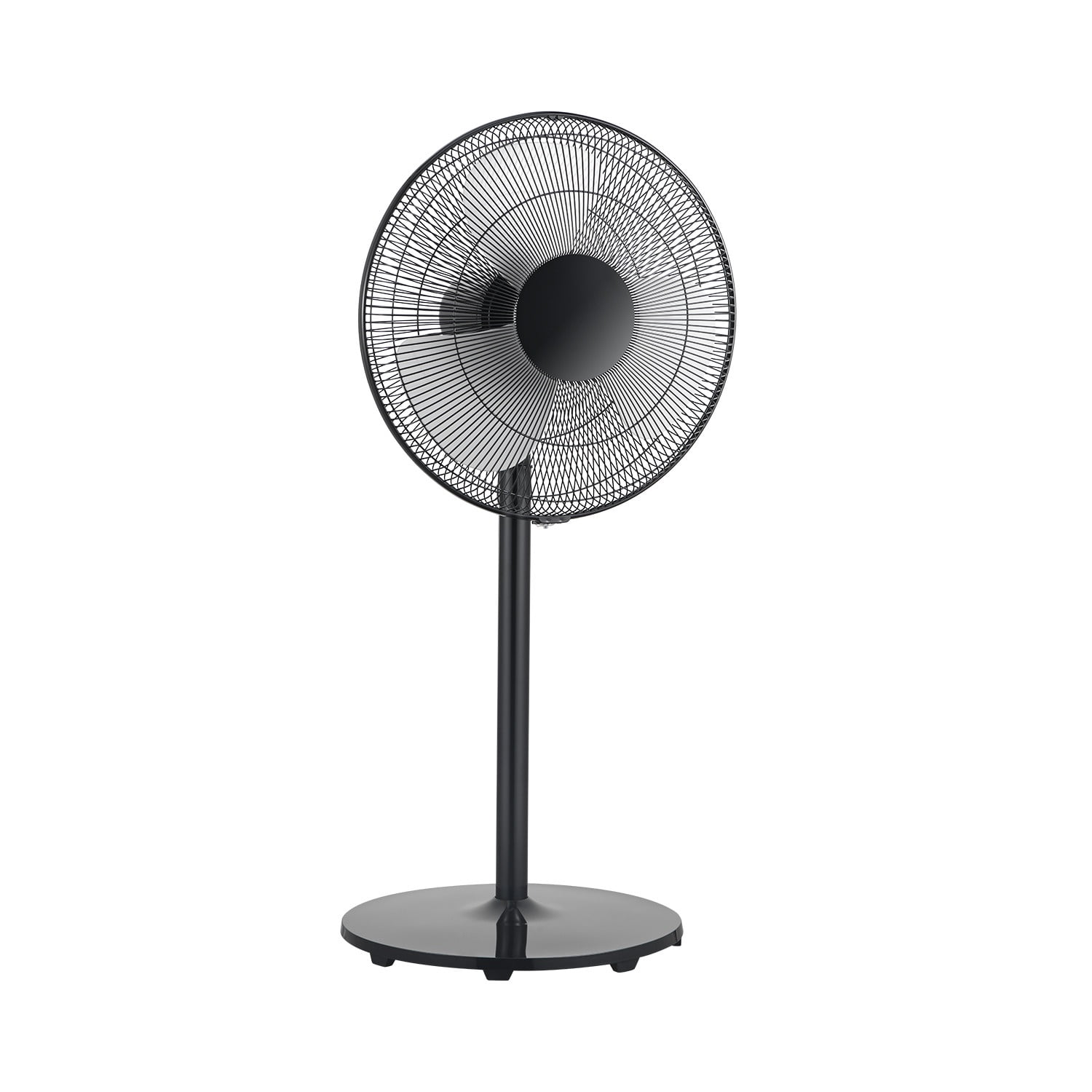 Ventilador Altura Ajustable Negro Midea