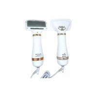Pet Grooming Dryer - Cepillo Para Mascotas 2 En 1 Gato Perro Peine Secador D/Pelo Color Dorado.