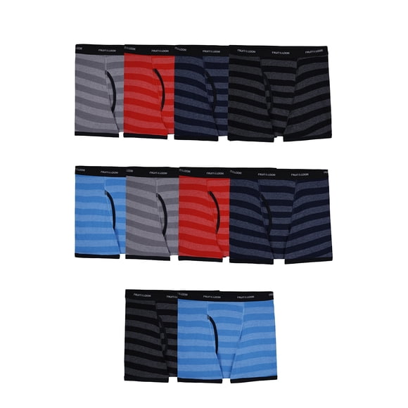 Calzoncillos de ropa interior Fruit of the Loom para niños pequeños, paquete de 10