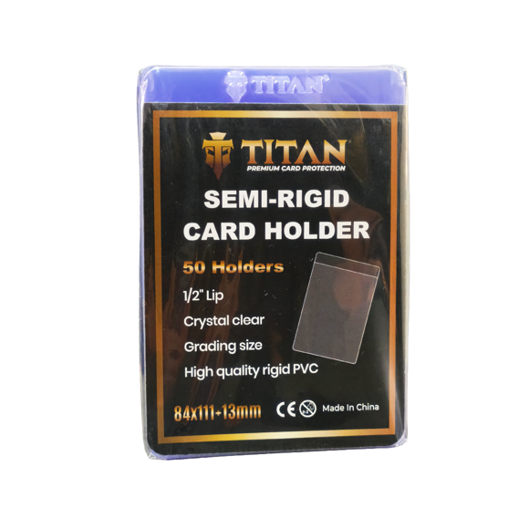 Card Saver Protector SemiRigido Titan Pro 84x111mm Clear 50u