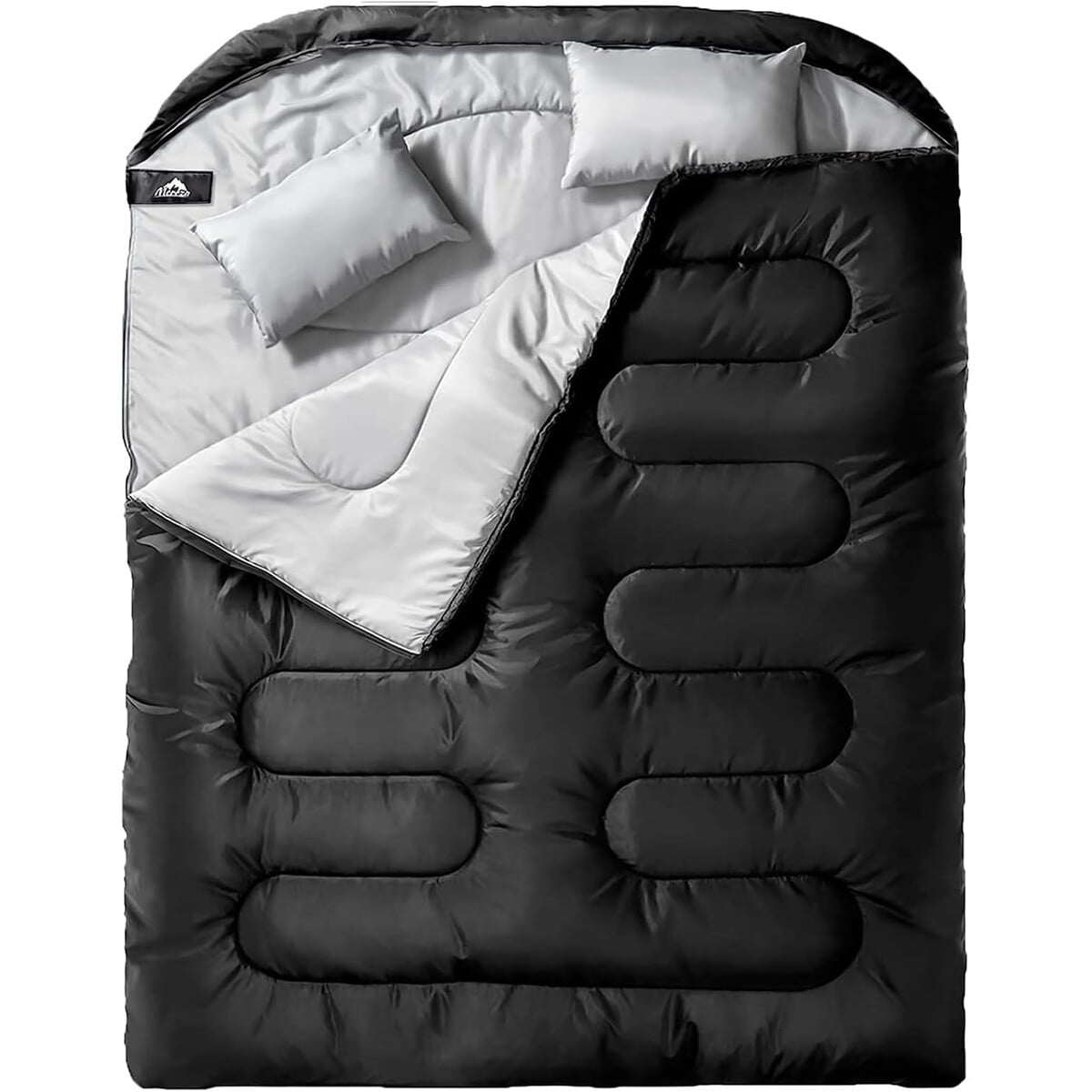 Saco De Dormir Doble Mereza Xl Q Sintético 2 Almohadas