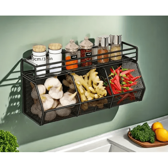Todostore - Organizador De Cocina De Pared