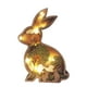 thumbnail image 2 of Escultura De Silueta De Arte De Madera Artesanía De Animales Para Estante Regalo De Inauguración De La Casa Conejo, 2 of 3