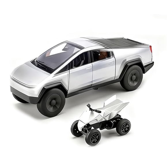 Camioneta de juguete Tetesese modelo de aleación 1:24 con sonido y luces