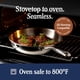thumbnail image 4 of Olla de fondo grueso LEGEND COOKWARE 30 L de acero inoxidable, 4 of 8