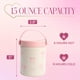 thumbnail image 2 of Tarro de alimentos Paris Hilton 425 ml Blanco con lazo rosa, 2 of 7