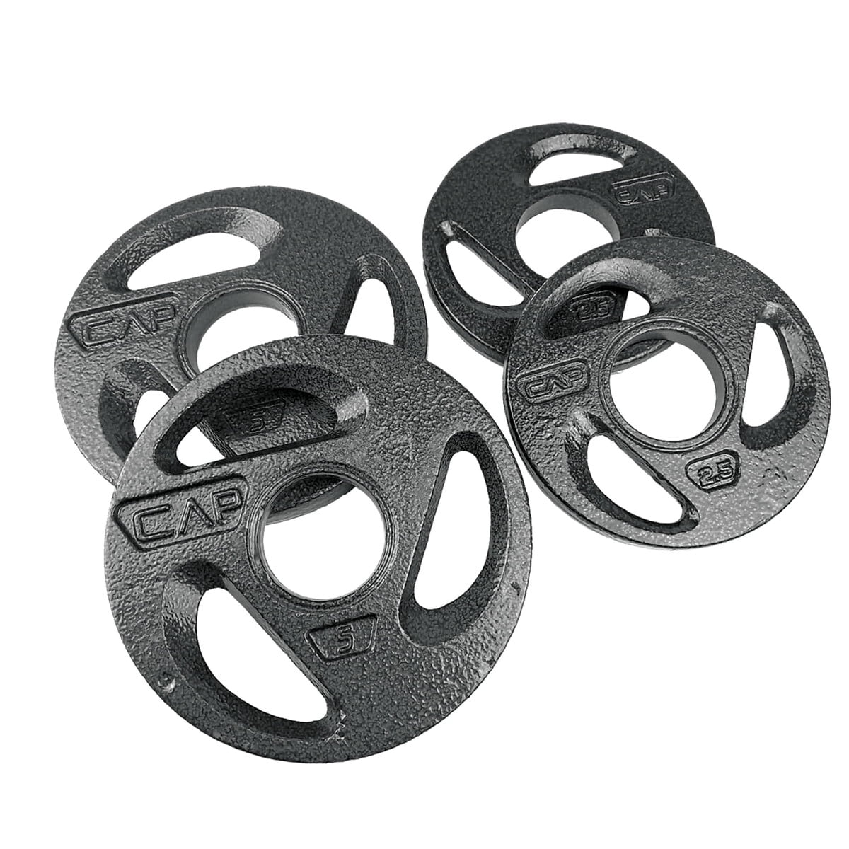 Set Discos Olímpicos Cap 15lb Hierro Fundido 2 Pulgadas