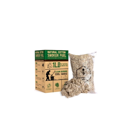 Combustible para ahumador de abejas FOREST BEEKEEPING SUPPLY de fibra de algodón 454 g