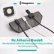thumbnail image 5 of Organizador de Cables Magnético CHARGEWORX Paquete de 4 Clips con Base Pesada, 5 of 8