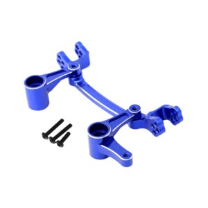 Bothyi - Conjunto De Apoyabrazos Trasero Del Grupo De Dirección Piezas De Repuesto De Aleación De Aluminio Para Coche Rc Azul