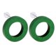 thumbnail image 2 of Pendientes De Estilo étnico Para Mujer Pendientes De Tuerca De Madera Con Círculo Redondo Vintage Verde, 2 of 3