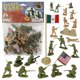 thumbnail image 1 of Figuras de juguete BMC Border Wars El ejército de los Estados Unidos contra los villanos mexicanos, 1 of 9