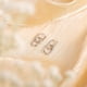 thumbnail image 4 of Pendientes de aro con cadena de eslabones de plata de ley S925, pequeños pendientes colgantes minimalistas con forma de U y círculo geométrico ovalado, con clip convertible, joyería de moda para mujer, 4 of 7
