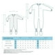 thumbnail image 3 of Pijama Infantil - Enterito de Algodón - Circo (Tallas 4 a 10) azul cielo 10, 3 of 3