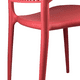thumbnail image 5 of Silla de exterior e interior apilable Marilyn moderna - Roja, 5 of 6