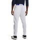 thumbnail image 2 of Pantalones de béisbol Under Armour Utility para hombre, talla L, 22, color blanco/azul marino, 2 of 7